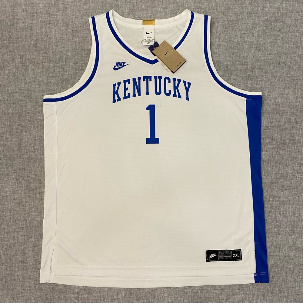 Nike Elite Kentucky Wildcats Mens 2XL Devin Booker Limited Basketball Jersey New